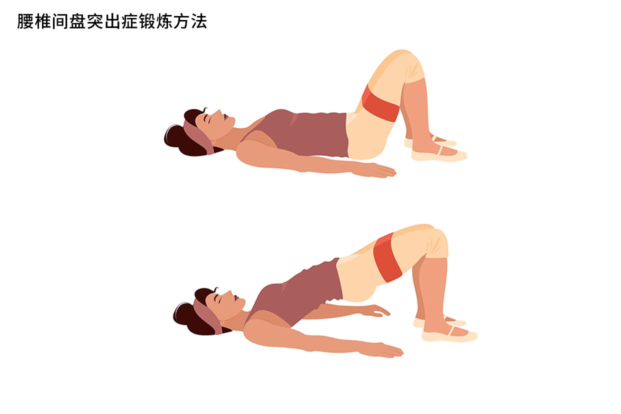 两个方法缓解腰突压迫神经,腰疼,腿疼